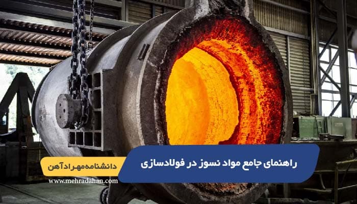 راهنمای جامع مواد نسوز در فولادسازی